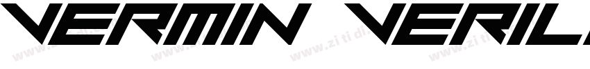 Vermin Verile字体转换